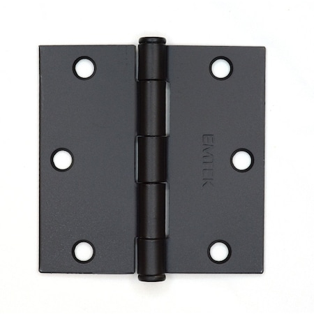 Emtek Flat Black Hinge 91013FB 91013FB